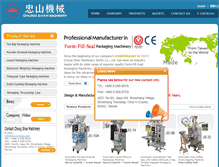 Tablet Screenshot of chung-shan.com